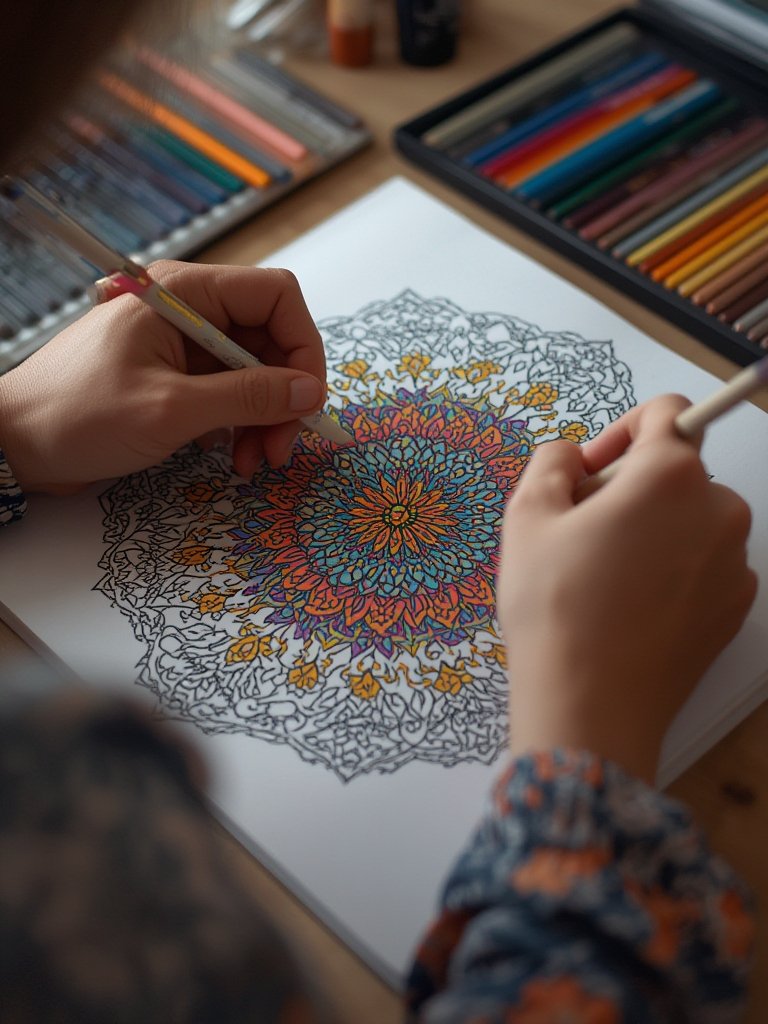 adult coloring books - Illustration 2