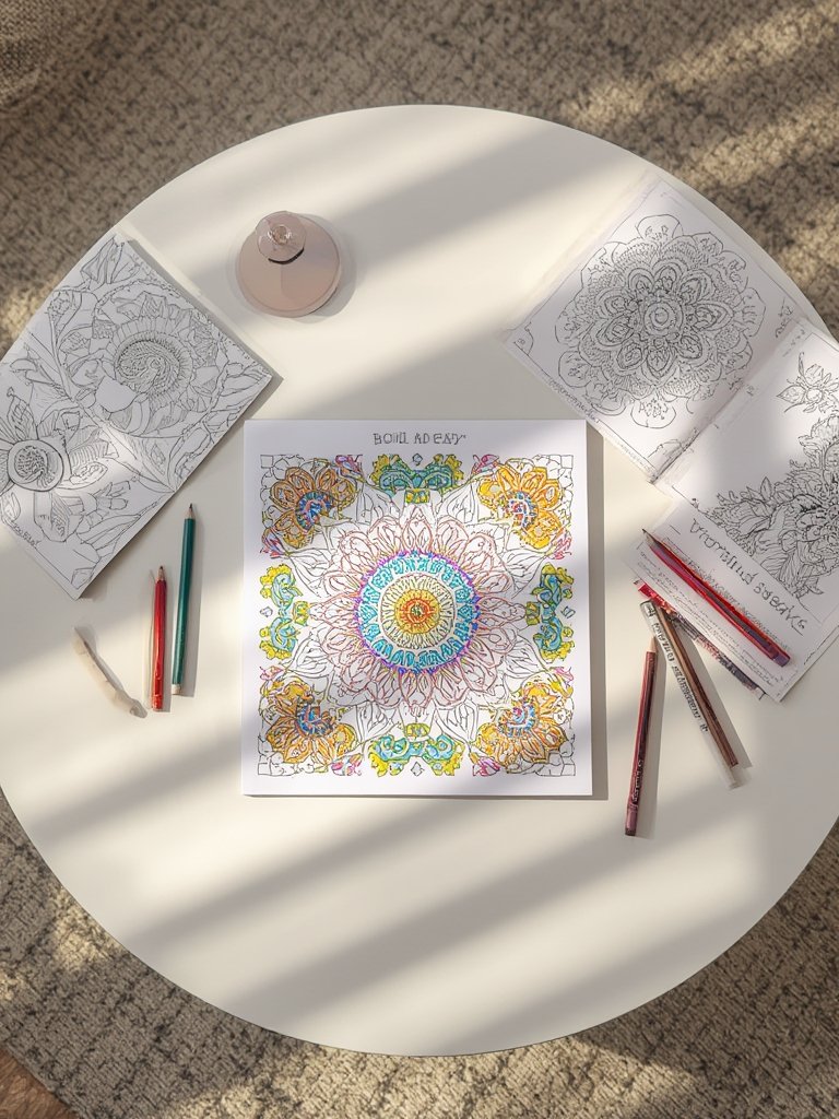 bold and easy coloring book - Illustration 3