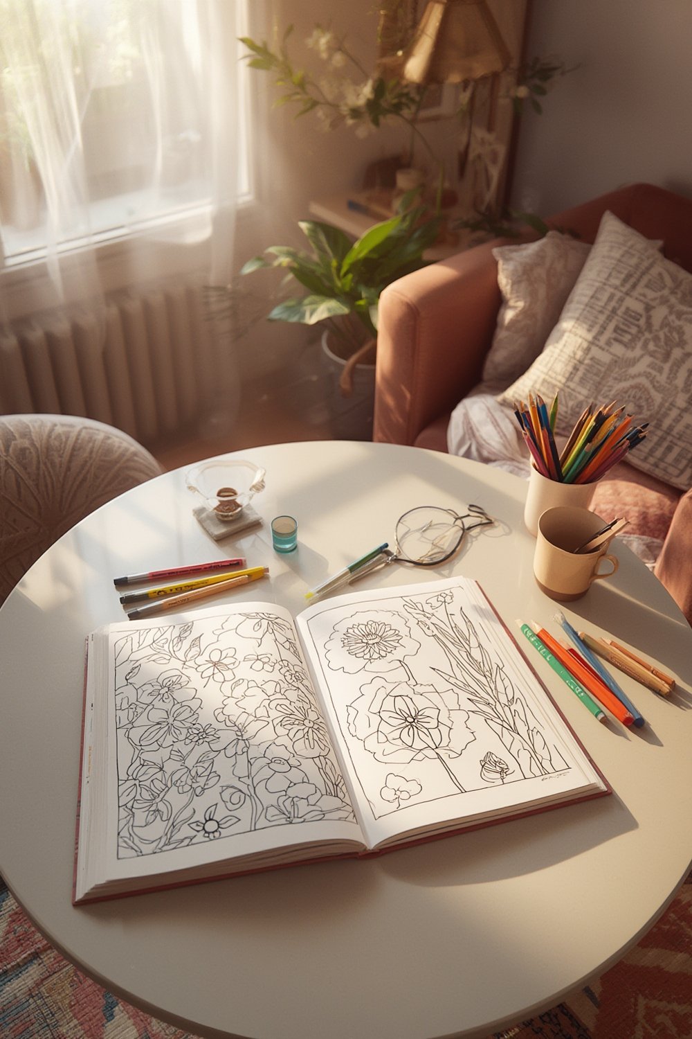 bold and easy coloring book