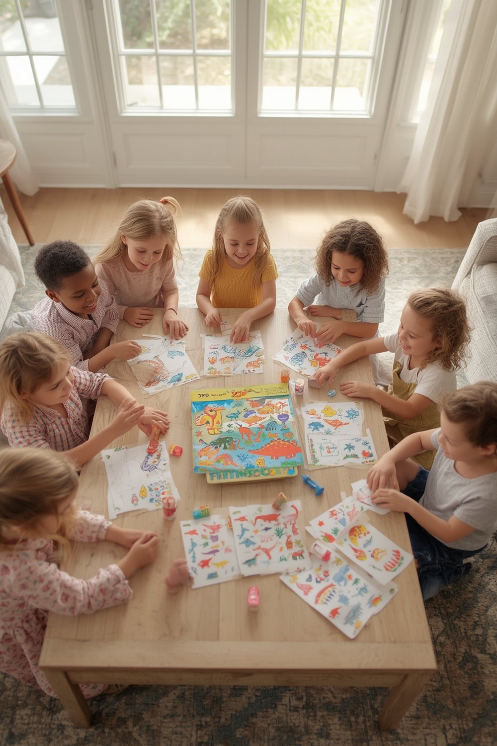 dinosaur stickers product view