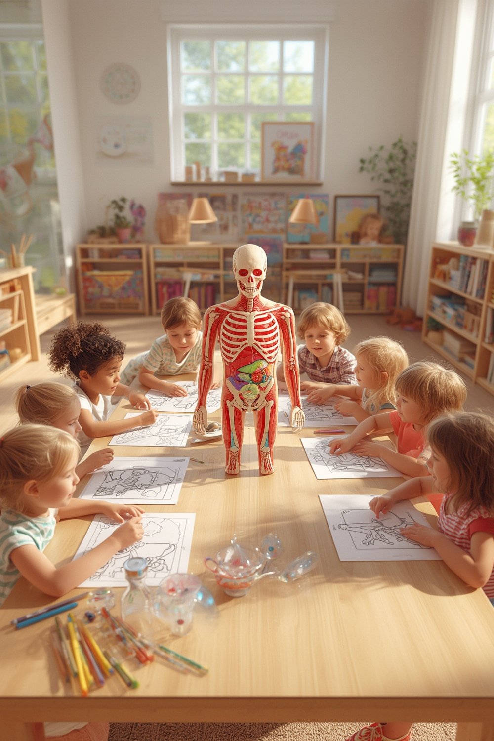 human body product view