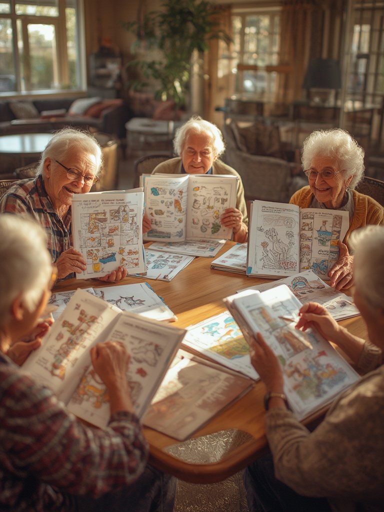 large print activity book for seniors - Illustration 3