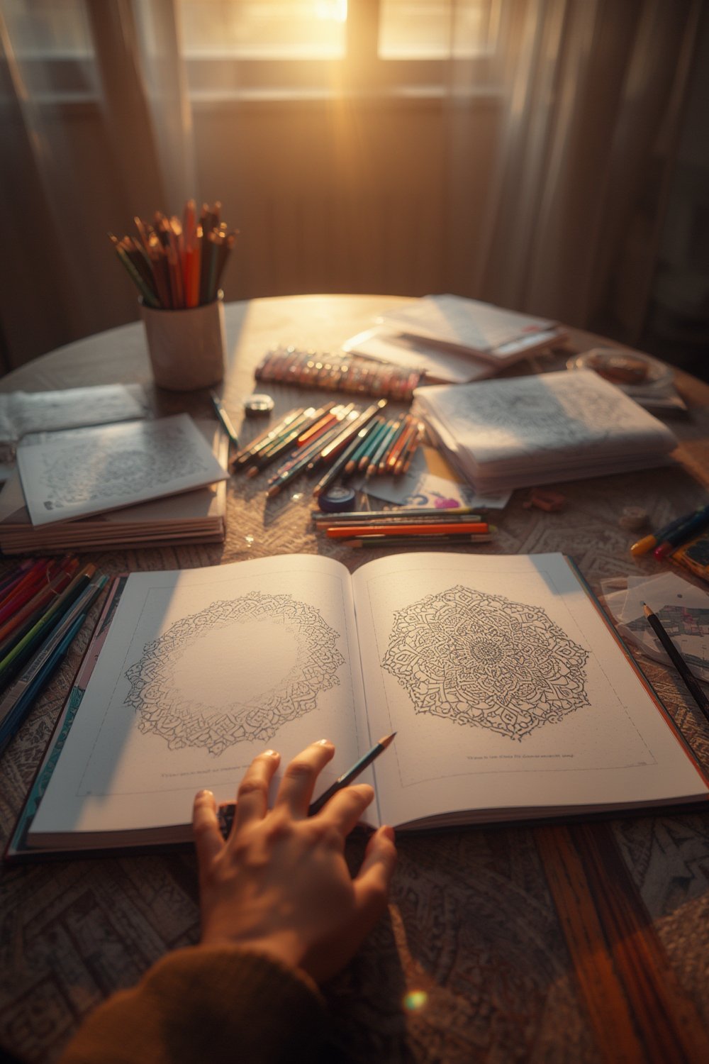 mandala coloring book
