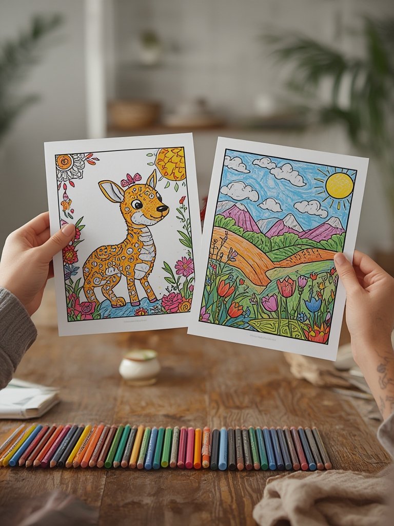 stress coloring in action